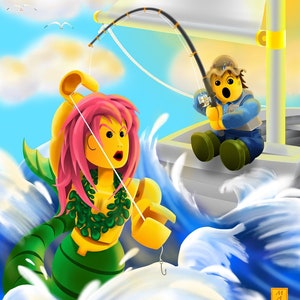 Mermaid on the Hook
