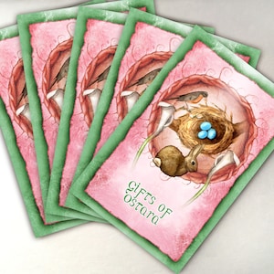 Ostara Karten - 5er Pack - Unterer Feiertag - Frühlingsäquinoktium - Sabbat Karten