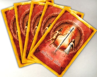 Beltaine Card Pack of 5 Greeting Cards, Beltane Cards, High Holiday Cards, Sabbat Cards