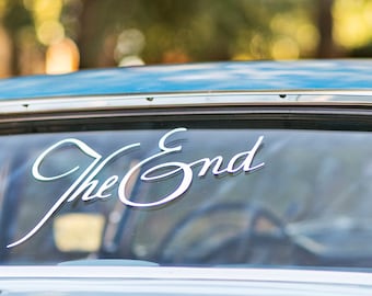 The End Getaway Car Decal