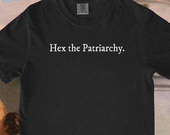 Feminist Witch T-Shirt: Dark Academia Cottagecore Graphic Tee