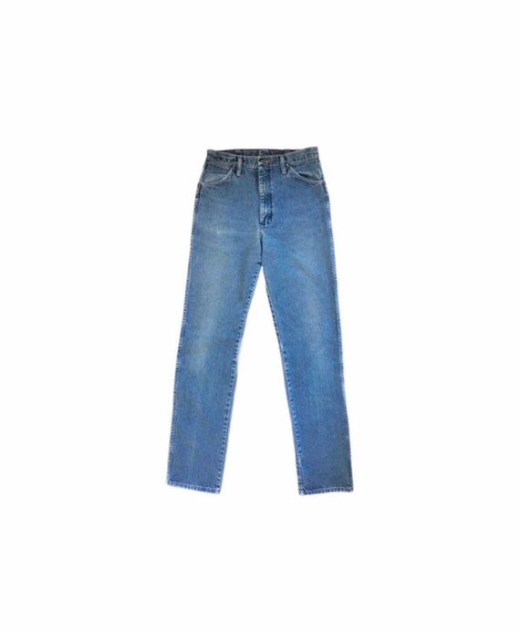 WRANGLER- Vintage 70's Blue Denim Straight Leg Jea