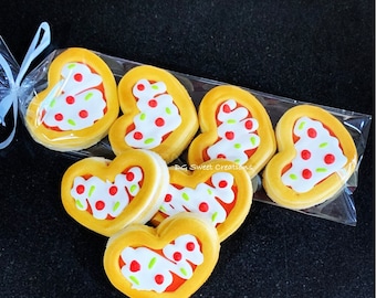 Mini Pizza Cookies - 12 Sleeves