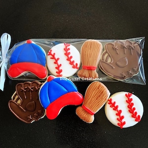 MINI BASEBALL COOKIES - 12 sleeves