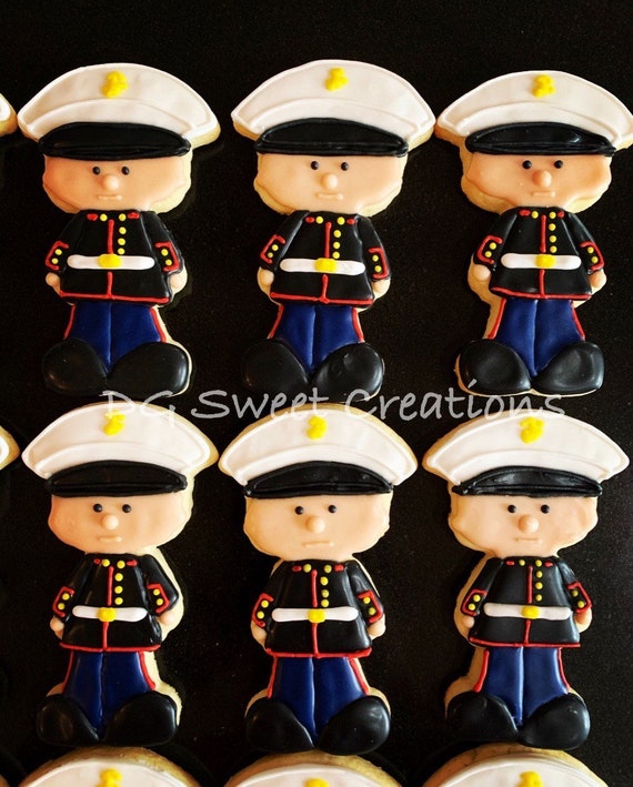Soldier Sugar Cookies Etsy