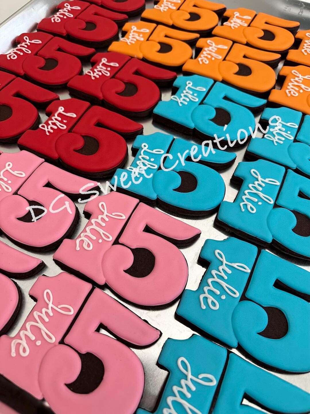 Custom Chocolate Sugar Cookies - Etsy