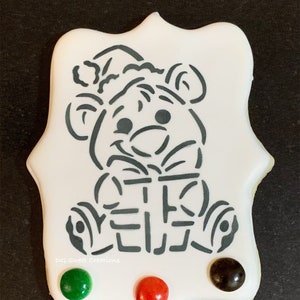 PYO Cookie - Paint Your Own Holiday Cookie - Christmas Sugar Cookie - One Dozen