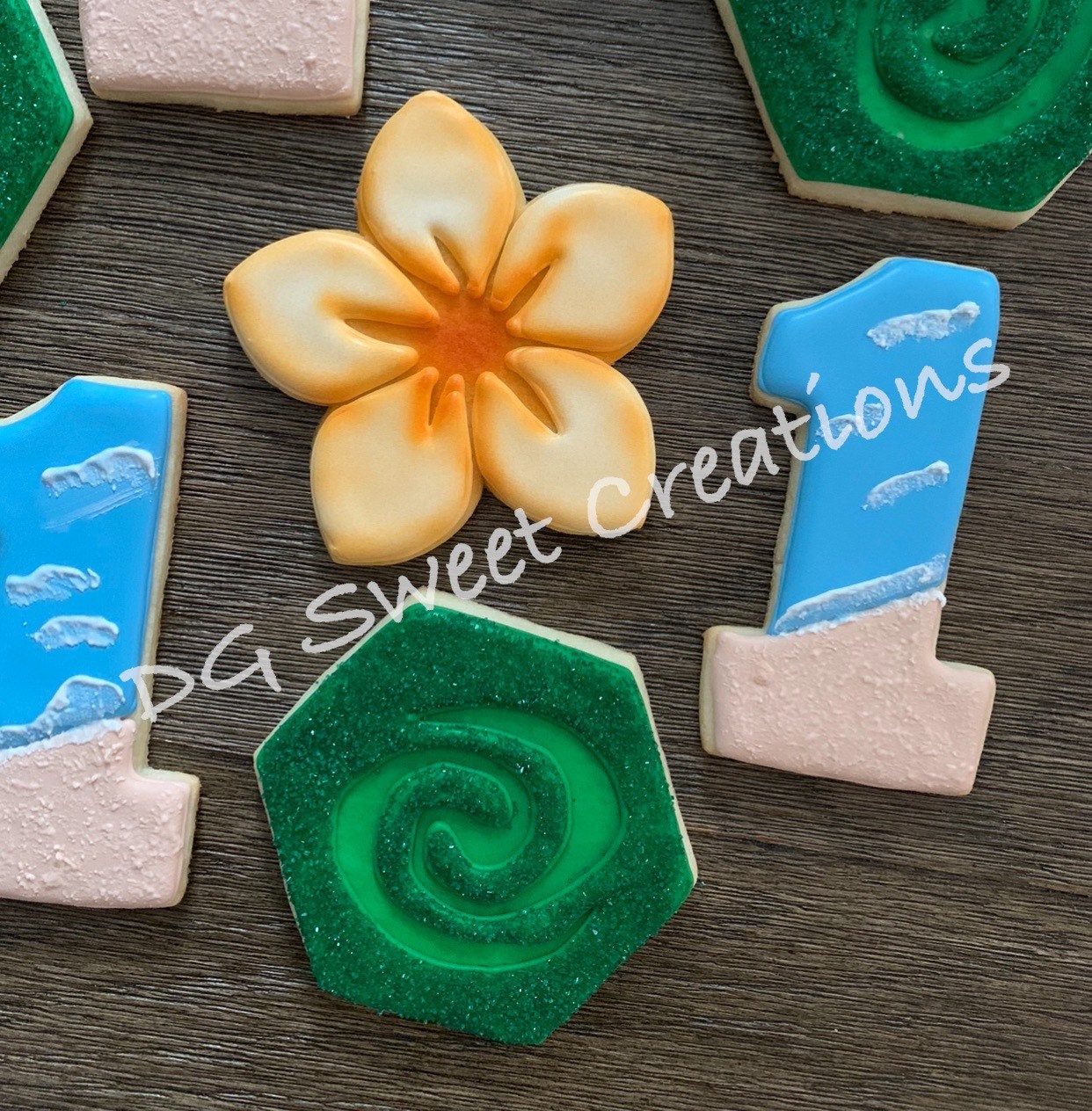 Tropical Themed Sugar Cookies Moana Sugar Cookies One Etsy Tropical Themed Sugar Cookies Moana Sugar Cookies One Etsy