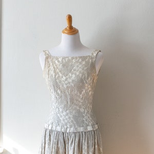 Vintage Early 1960’s Drop Waist Party Dress