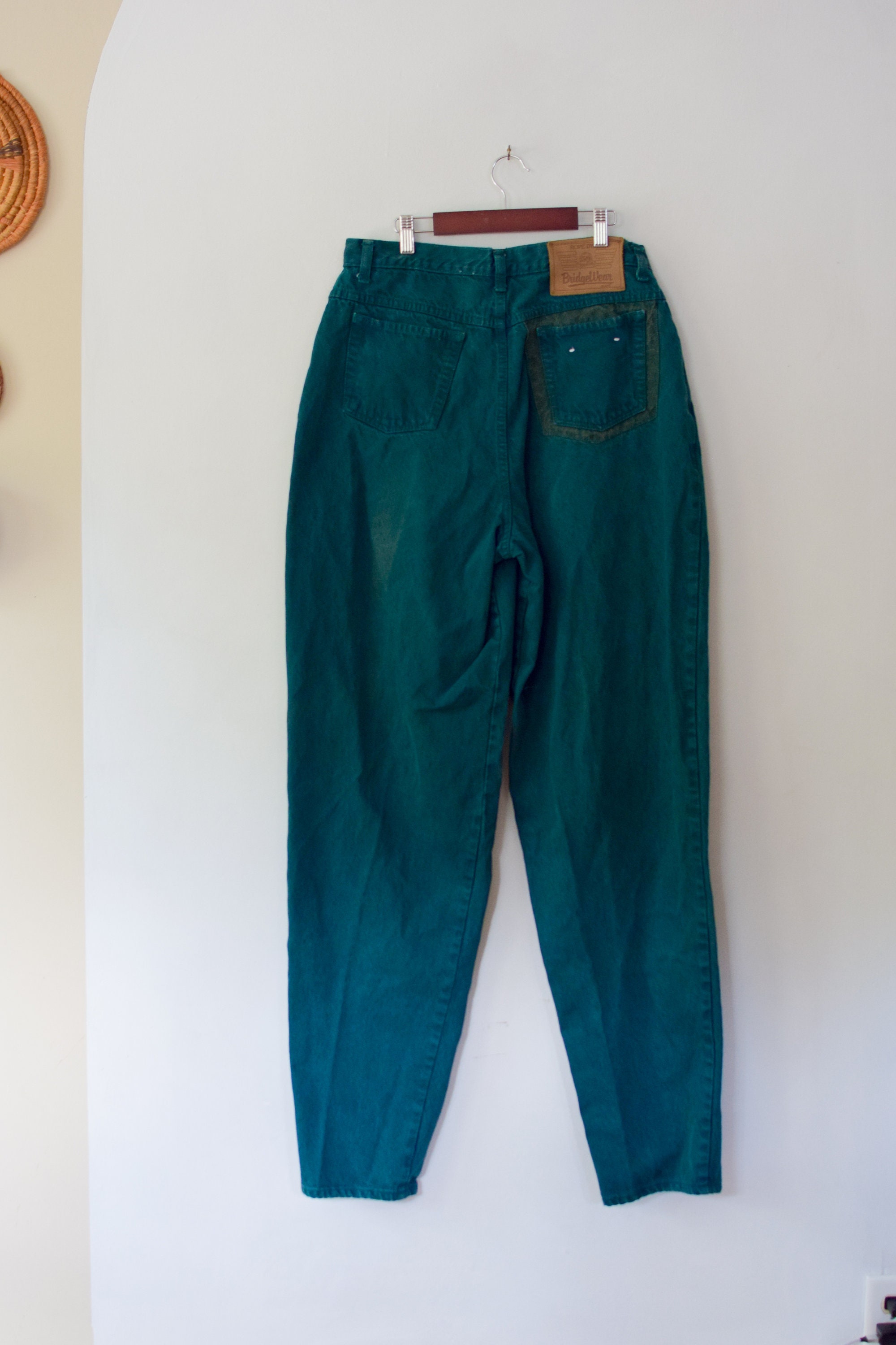 1980s Green Mom Jeans Etsy