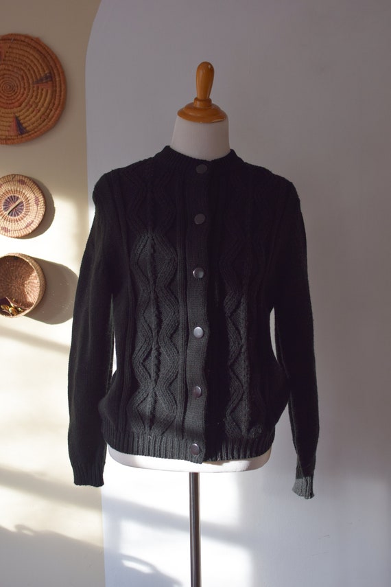 vintage 1950s knit sweater Gem