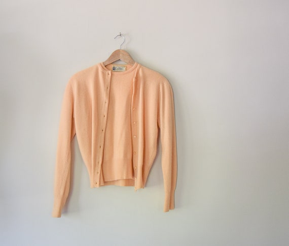 Vintage Orange Late 1950’s Dalton Cashmere Sweater