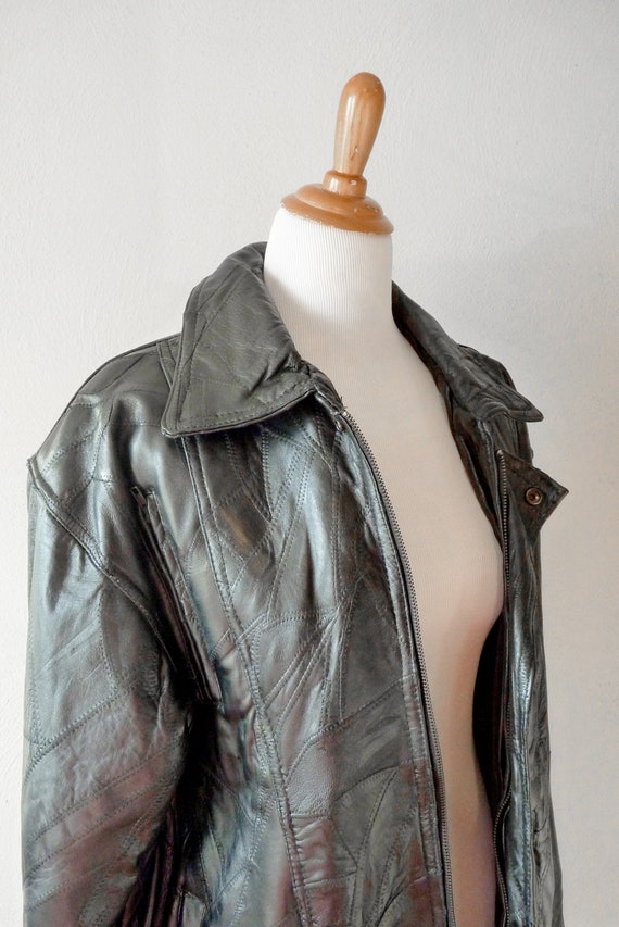 1980’s Black Leather Jacket