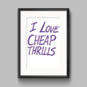 Cheap Thrills Lyrics