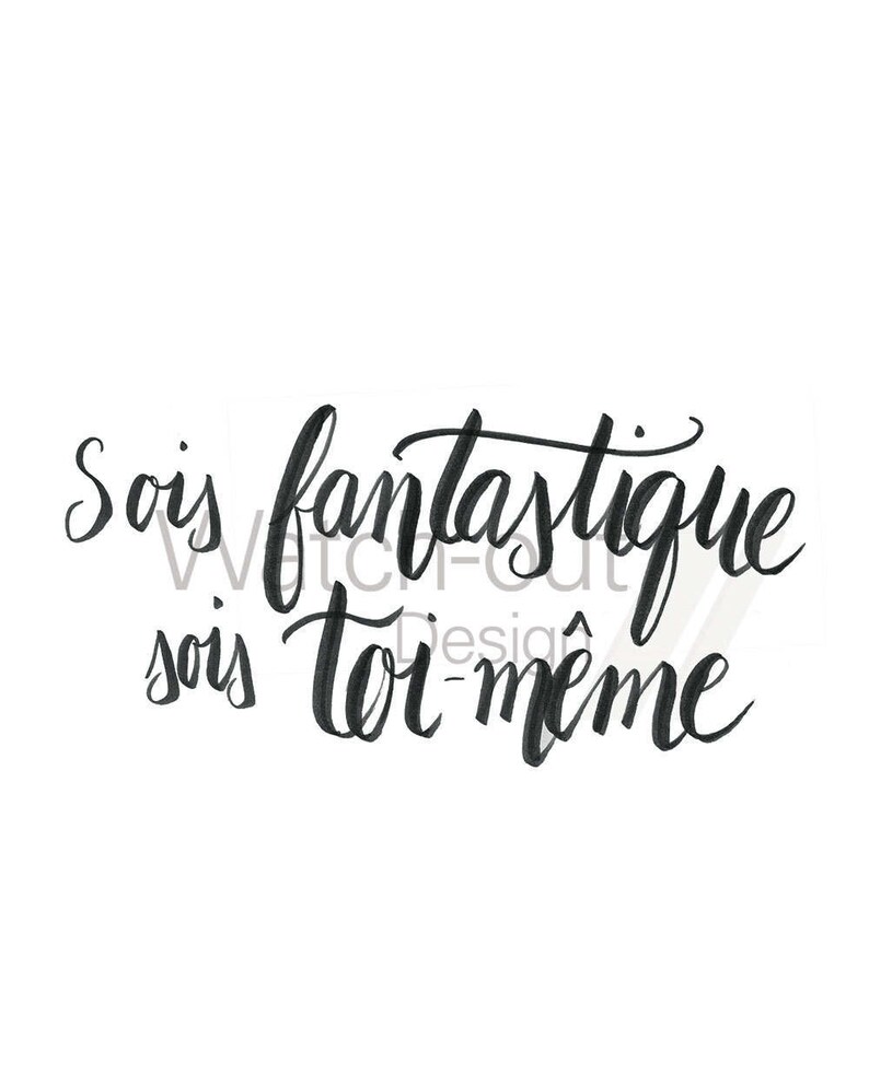 Affiche motivante en français citation inspirante affiche Affiche motivante en français citation inspirante affiche