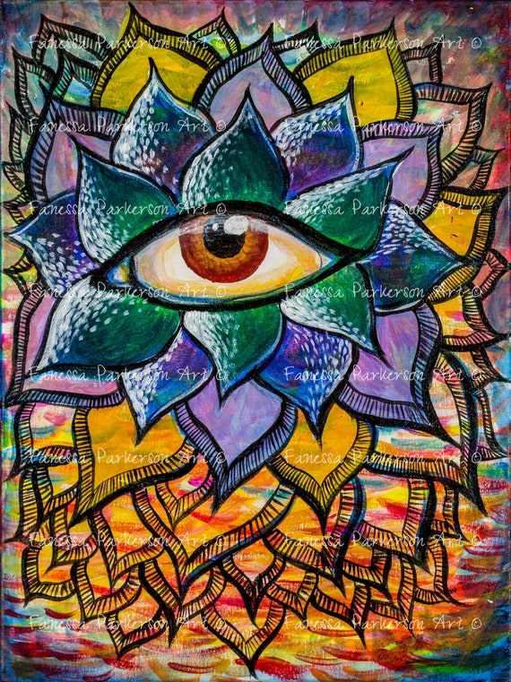 8x10 Print - Succulent Eye