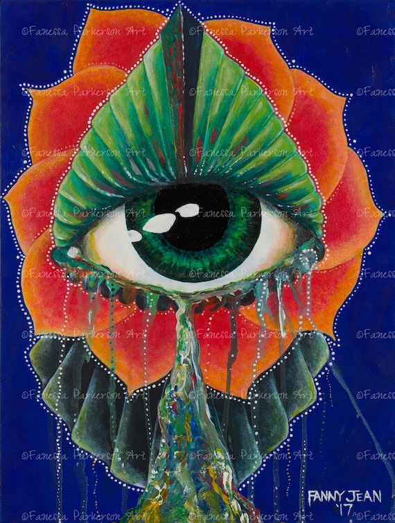 8X10 Print - The Eye