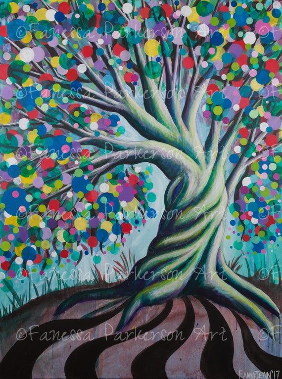 8x10 Print - The Candy Tree