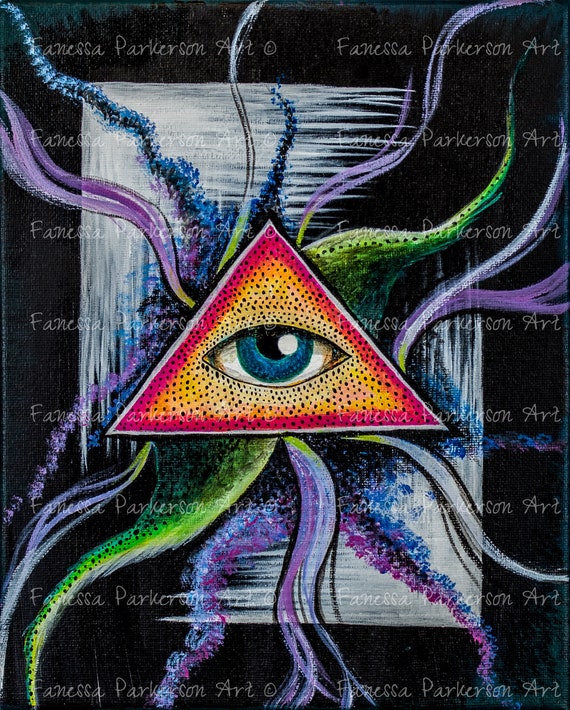8X10 Print - Eye of Cthulu
