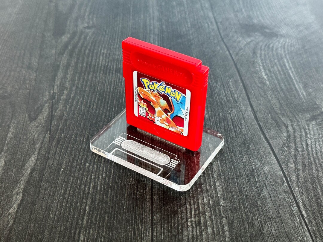 Game Boy Cartridge Display Stand Custom Nintendo Display Etsy