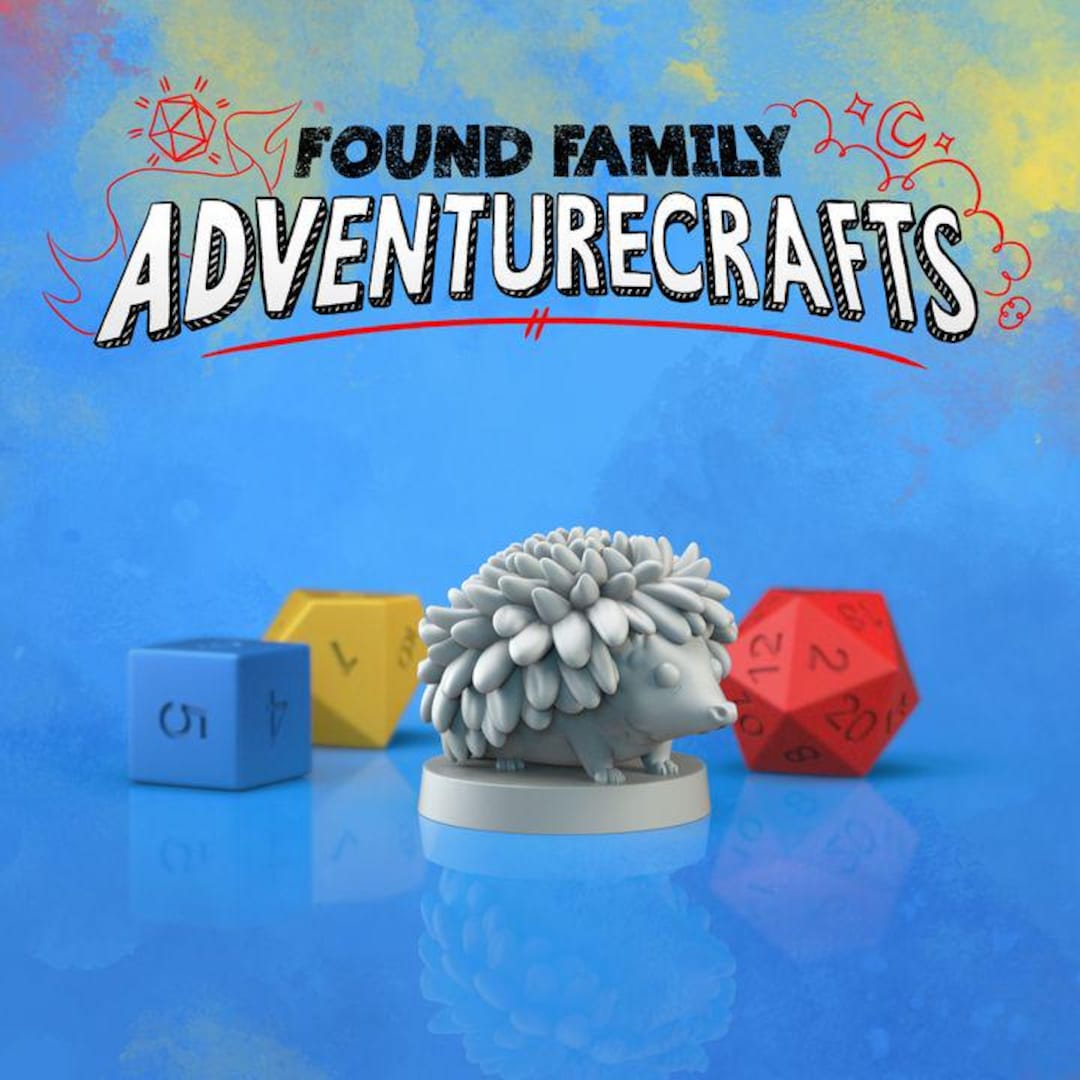 Chrysanthemum Hedgehog | Dnd/table Top Mini | Found Family Adventure ...
