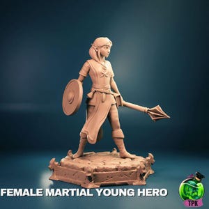 Female Rogue | DnD/Table Top Mini | TPK Lab Miniatures