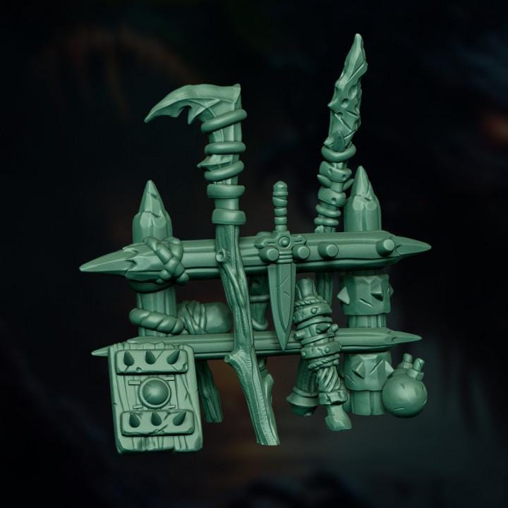 Weapon Rack Terrain Prop | Dnd/table Top Mini | Monster Atlas - Etsy ...