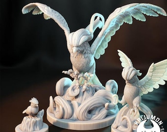 Kaijumon Pigeon | DnD/Table Top Mini | KaijuMon