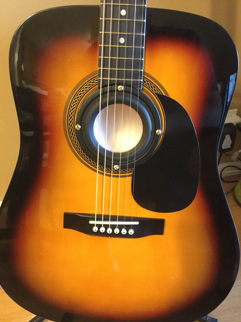 Acoustic Guitar Bluetooth Speaker Etsy