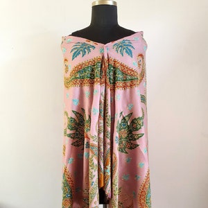 Light Weight Multi Color Soft Pashmina Wool Hand Embroidered Shawl Digital Print Paisley Pattern Shawl Gift for her Birthday Gift