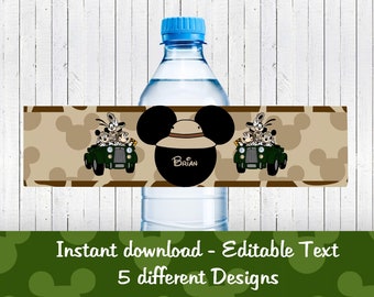 mickey safari party mickey mouse birthday party mickey mouse etsy mickey mouse safari birthday theme
