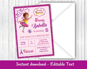 fancy invitations etsy