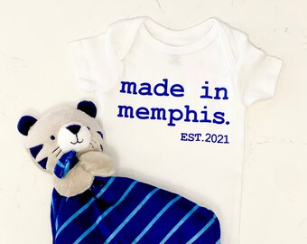Custom Onesie - Made in City/State Baby Onesie
