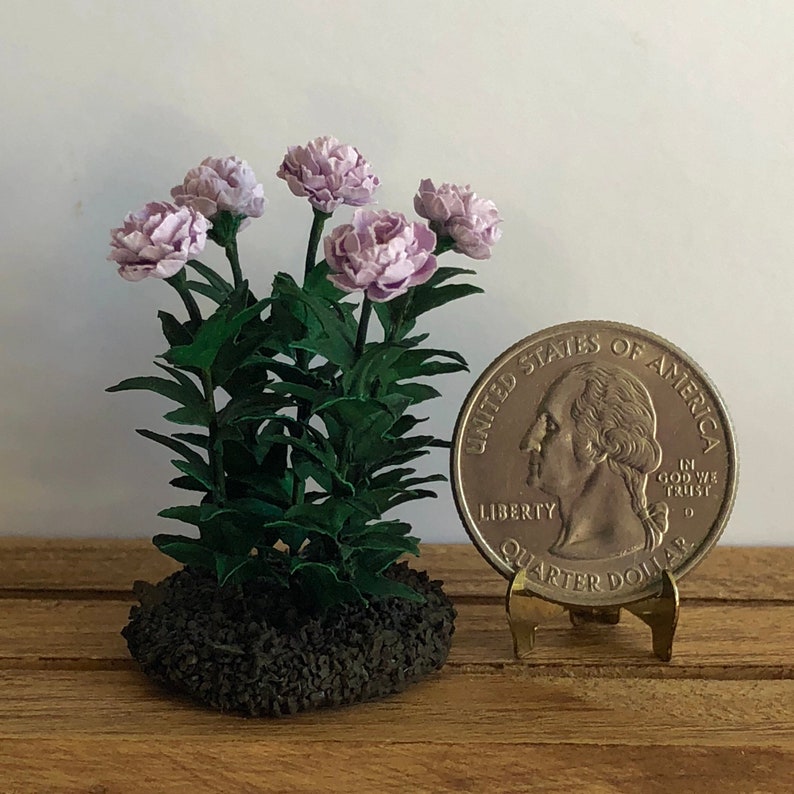 Mountain Flowers Miniature Dollhouse Picture
