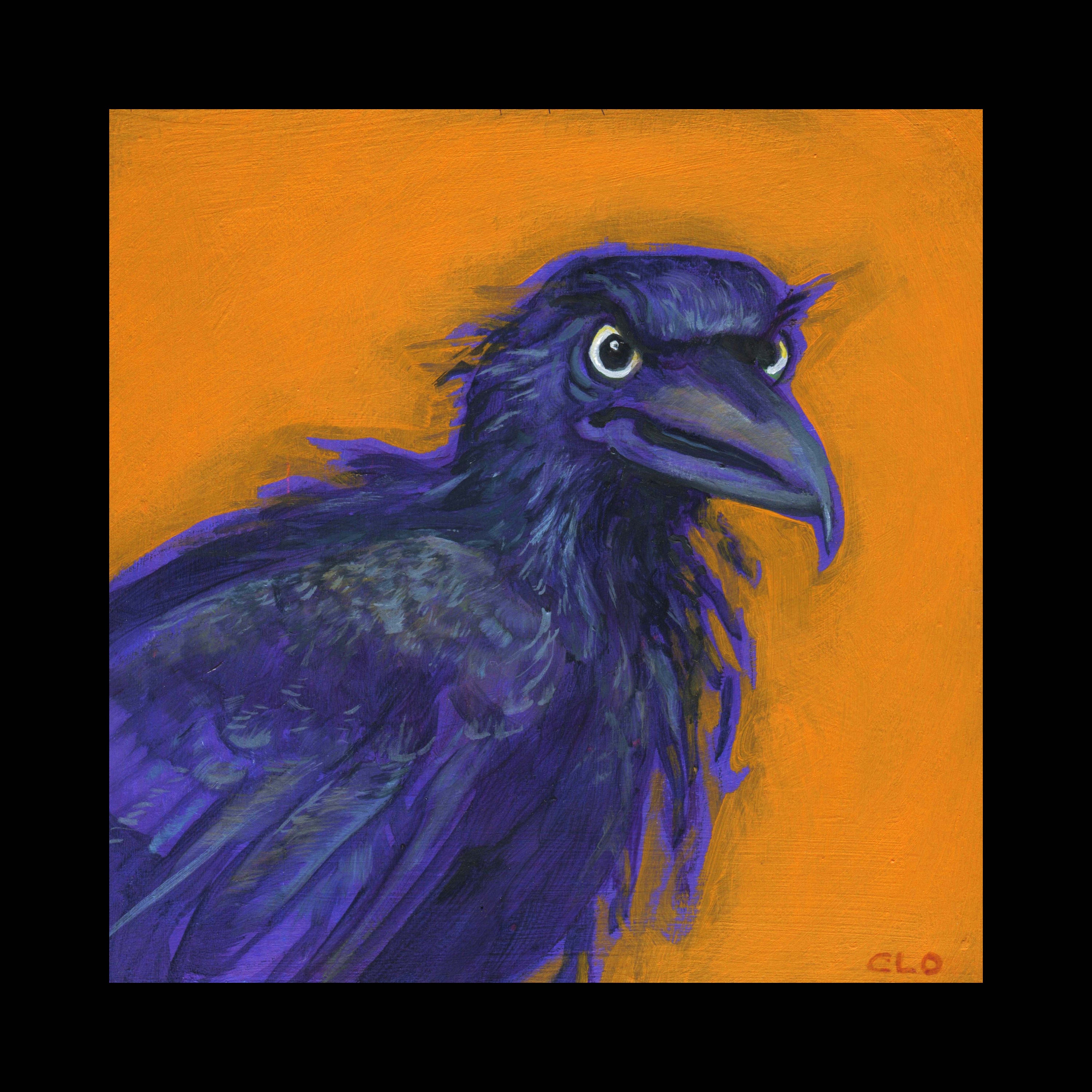 HALLOWEEN ART PRINT Halloween Raven Art Print A Raven Named - Etsy