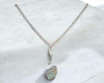 Green Chalcedony Necklace