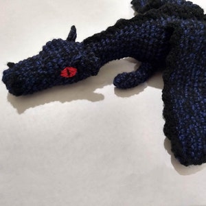 Custom Crochet Dragon