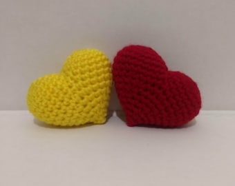 Crochet Puffy Heart Amigurumi