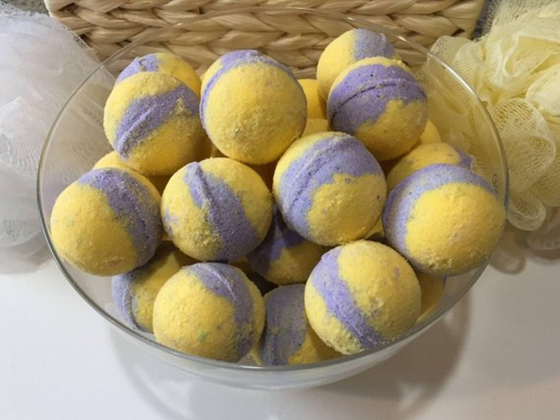 Bath Bomb Sale Mini Madness Bath Bombs, amazing colors & scents for all occasions Handmade, Skin-Friendly Coconut Oil, Fun Gifts image 6