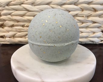 Love Spell Obsidian Gray Meteor Glitter Bath Bomb, Bath Fizzy, 4 sizes, Soothing/Softens Skin, Relax and Unwind, Handmade, Silky Smooth