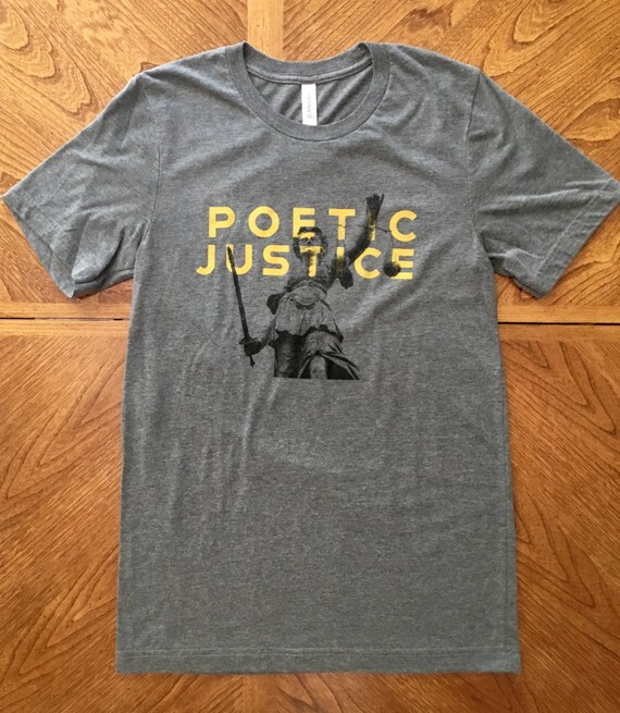 Poetic Justice Canvas Brand T-Shirts unisex Grey | Etsy