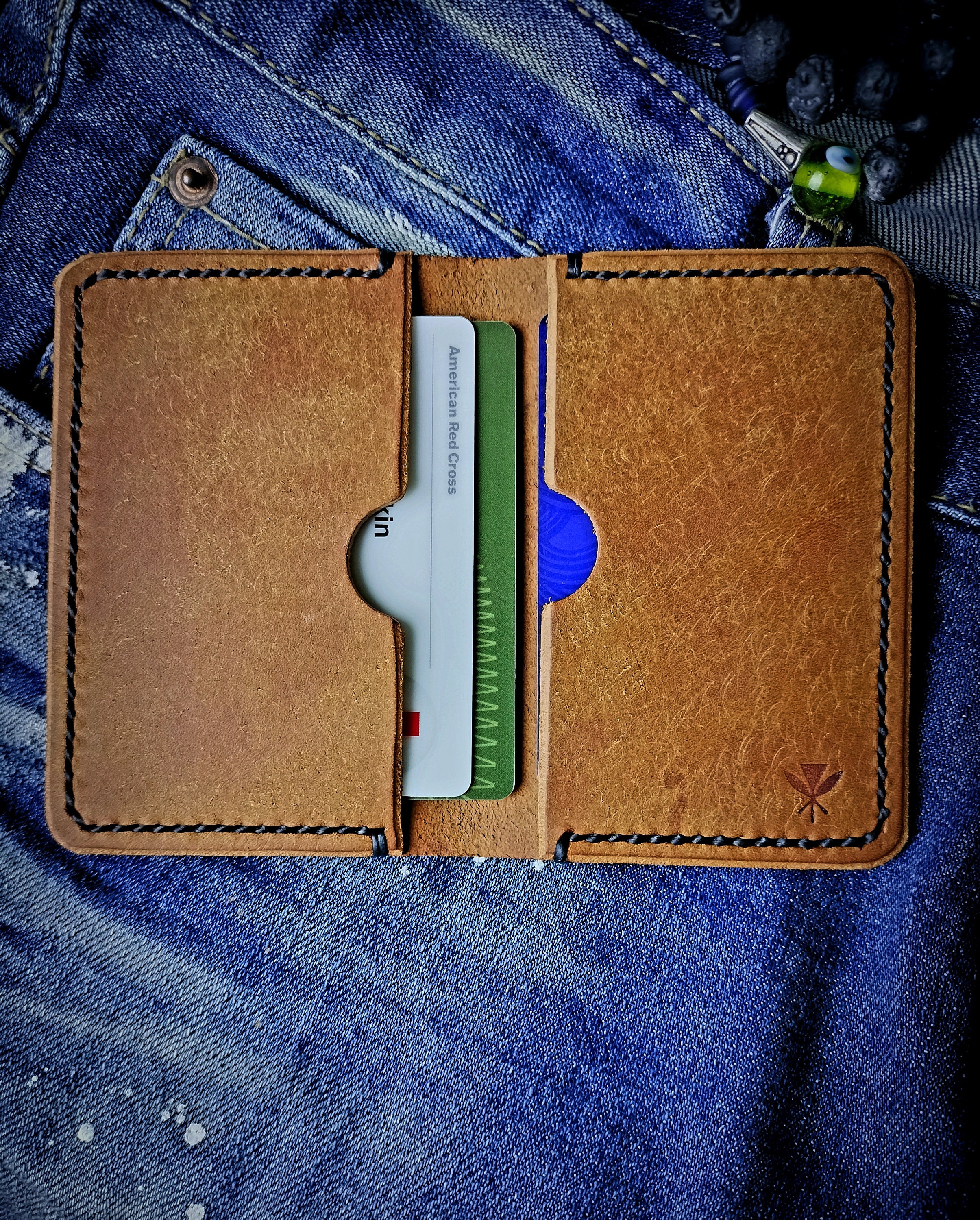 The LIL PACK Minimalist Lean Leather Fold Wallet / EDC / Carryall, Slim ...