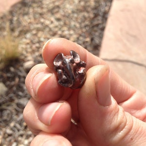 Elephant in Ball / Shibuichi Bead / Versatile Stringing Options / Robert Burkett Design / Bob Burkett / Hand Carved / Metal Jewelry