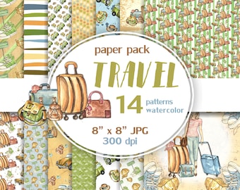 Travel digital paper pack.