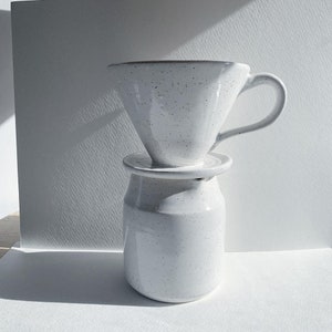 Handcrafted Ceramic Pour over Coffee set