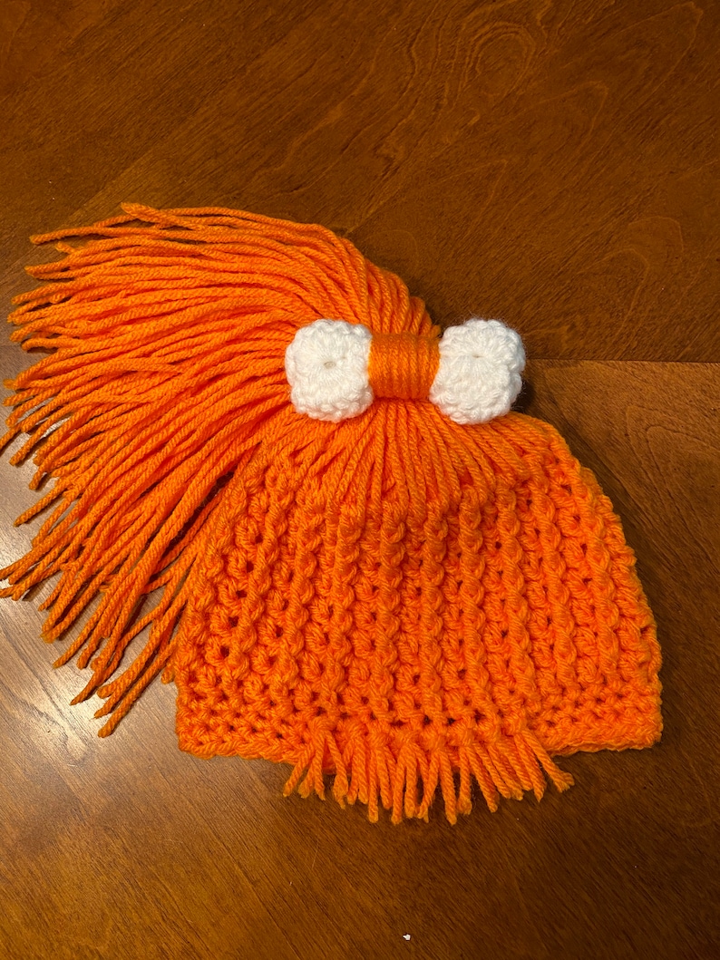 Crochet 3-5M Pebbles Costume Photo Prop