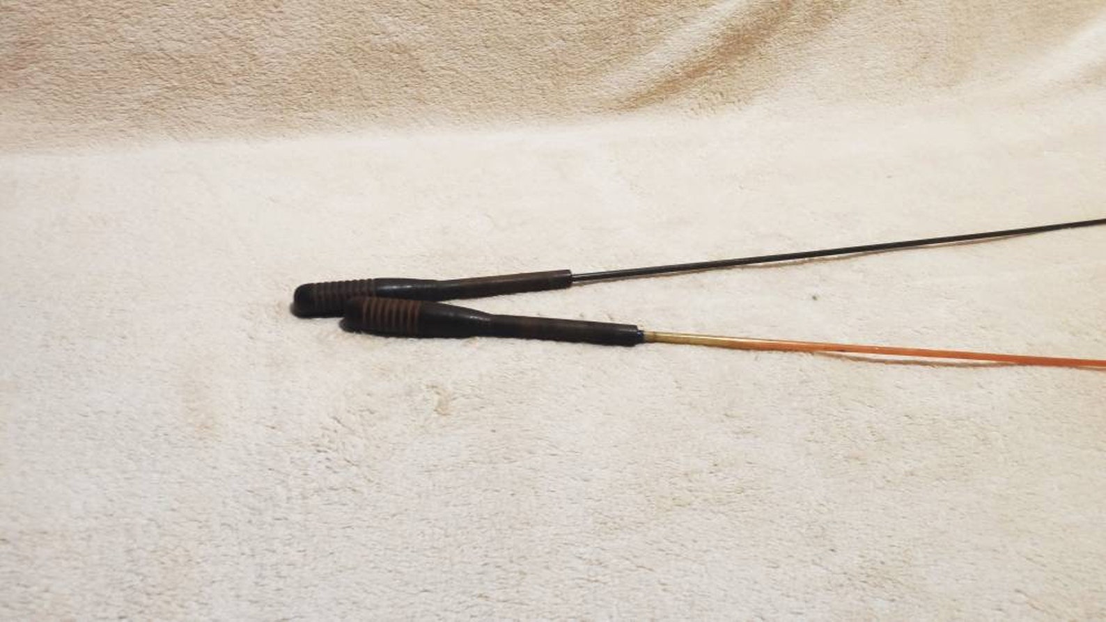 Antique Ice Fishing Poles Ice Fishing Rods Old Wooden Etsy