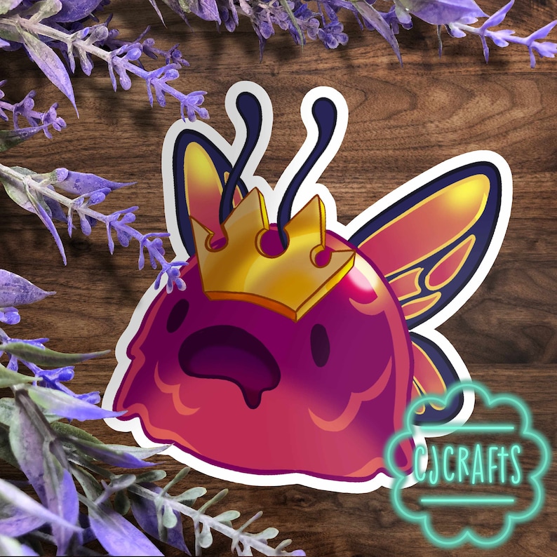 Honey Flutter Slime Sticker, Dreamie Slime Rancher, Waterproof Vinyl - Etsy