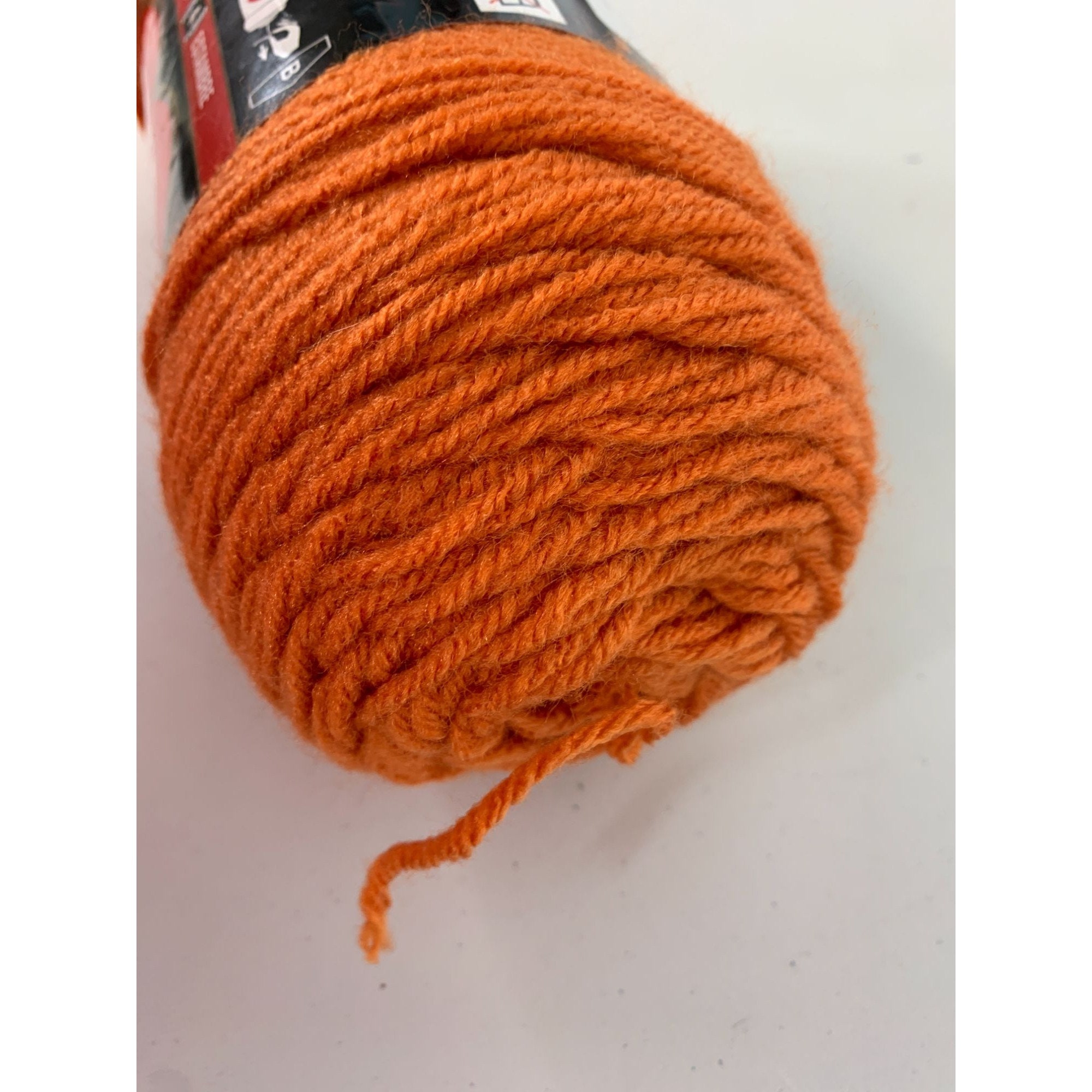 Bernat Super Value Carrot Yarn - 3 Pack Of 198g/7oz - Acrylic - 4