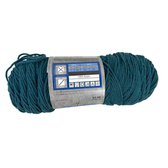 Hobby Lobby I Love This Yarn Antique Teal 7 Oz Acrylic AT566 